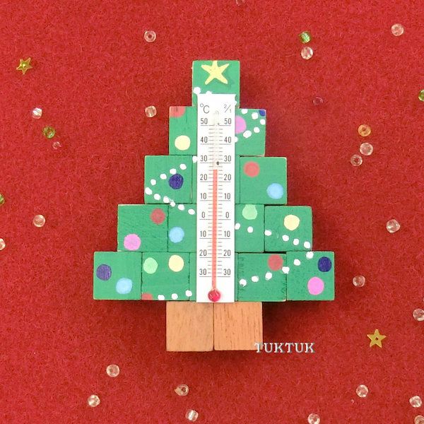 もみの木の温度計（10人分） | TUKTUK子供工作館